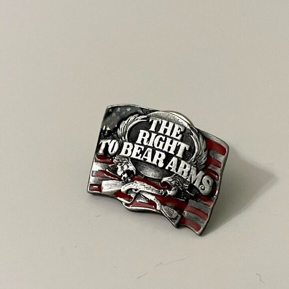 Vintage 1992 The Right To Bear Arms Pin Siskiyou - Picture 10 of 10